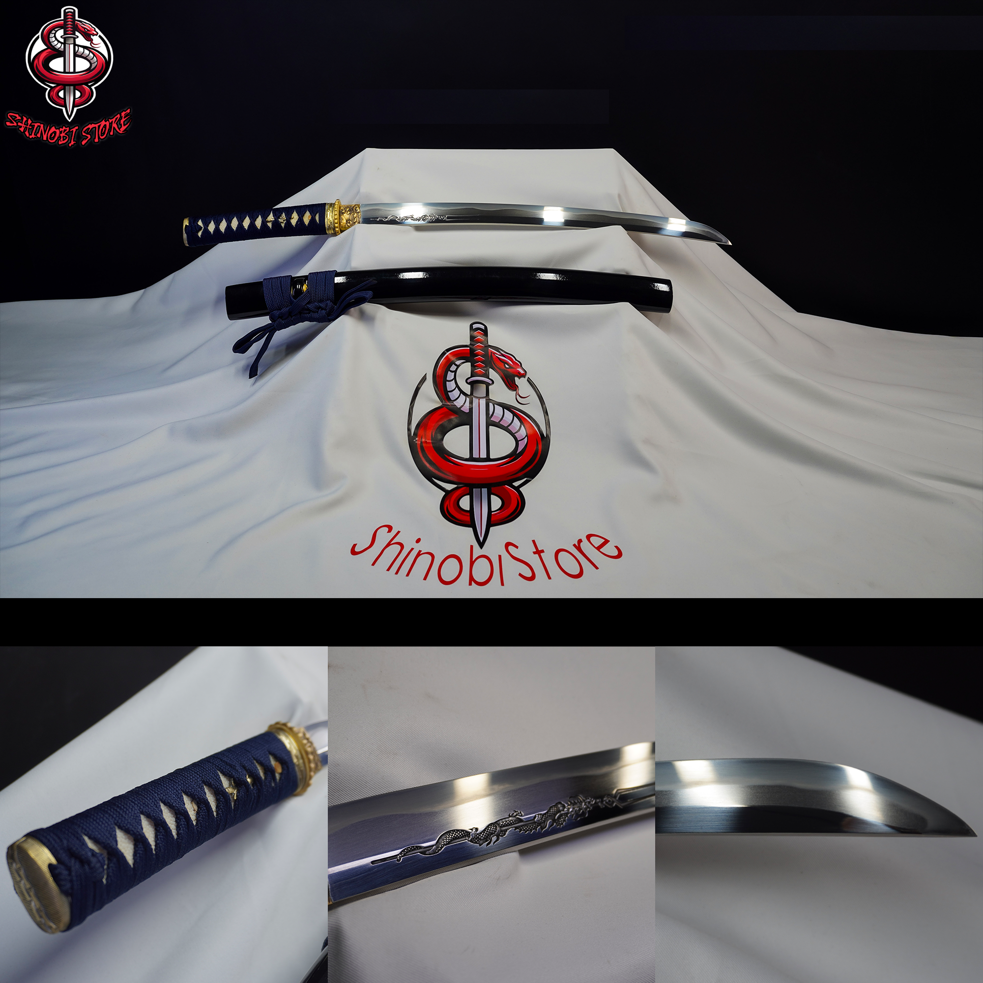 WAKIZASHI T10 STEEL / CLAY TEMPERED