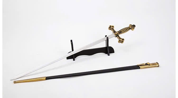 crossed blood metal Sword 